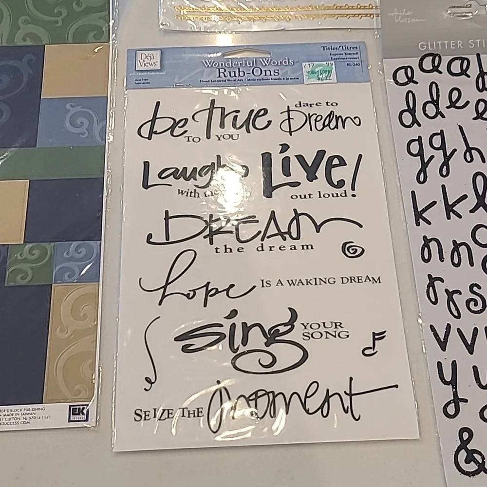 New Craft Sticker Bundle